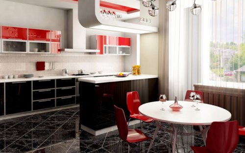 مدل های جدید دکوراسیون آشپزخانه 2010