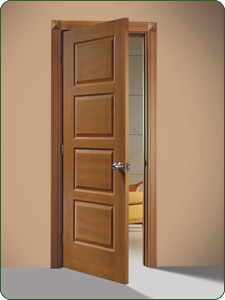 HDF door skin