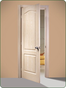 Interior door skin